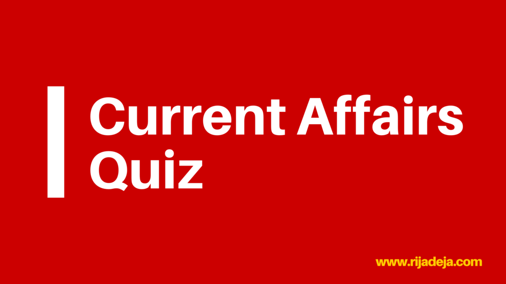 current affairs online tests