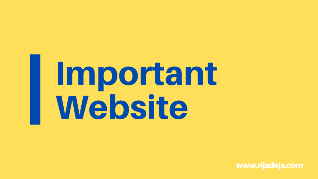 important websites