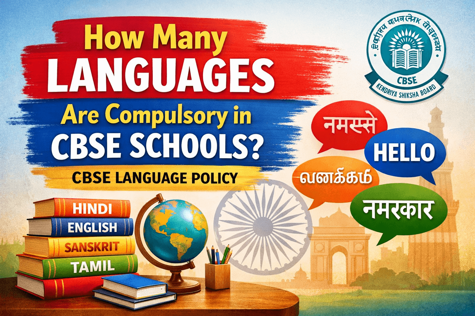 cbse language poliy