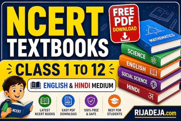 NCERT Textbooks PDF Download – Class 1 to 12 Books (English & Hindi ...