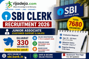 SBI Clerk Recruitment 2026